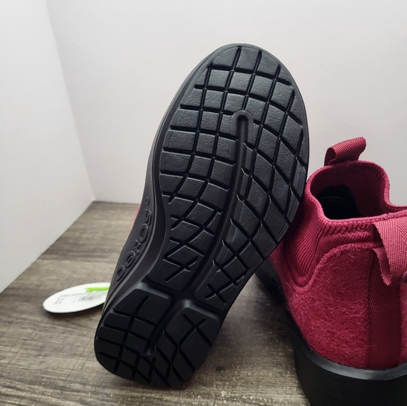 Oofos Omega Londoner Rosebud Women’s Size 5 Slip-On Shoes New - Picture 7 of 8